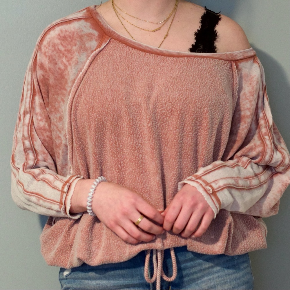 SUPER SOFT Off The Shoulder Sweatshirt